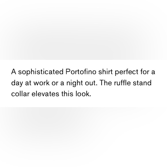 Express black ruffled long sleeved classic and sexy top - Picture 5 of 7